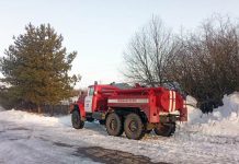 В деревне Быково Кораблинского округа дежурят пожарные