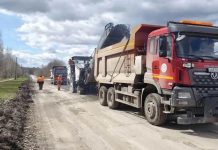 В городе Кораблино приводят в порядок дороги