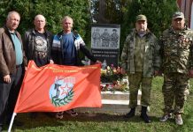 В селе Семион Кораблинского округа открыли памятник участникам локальных войн